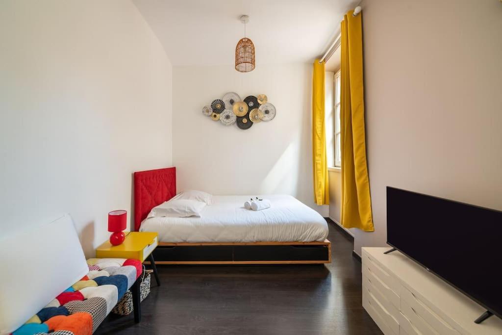 Charmant Studio Hyper-Centre Lyon Bagian luar foto