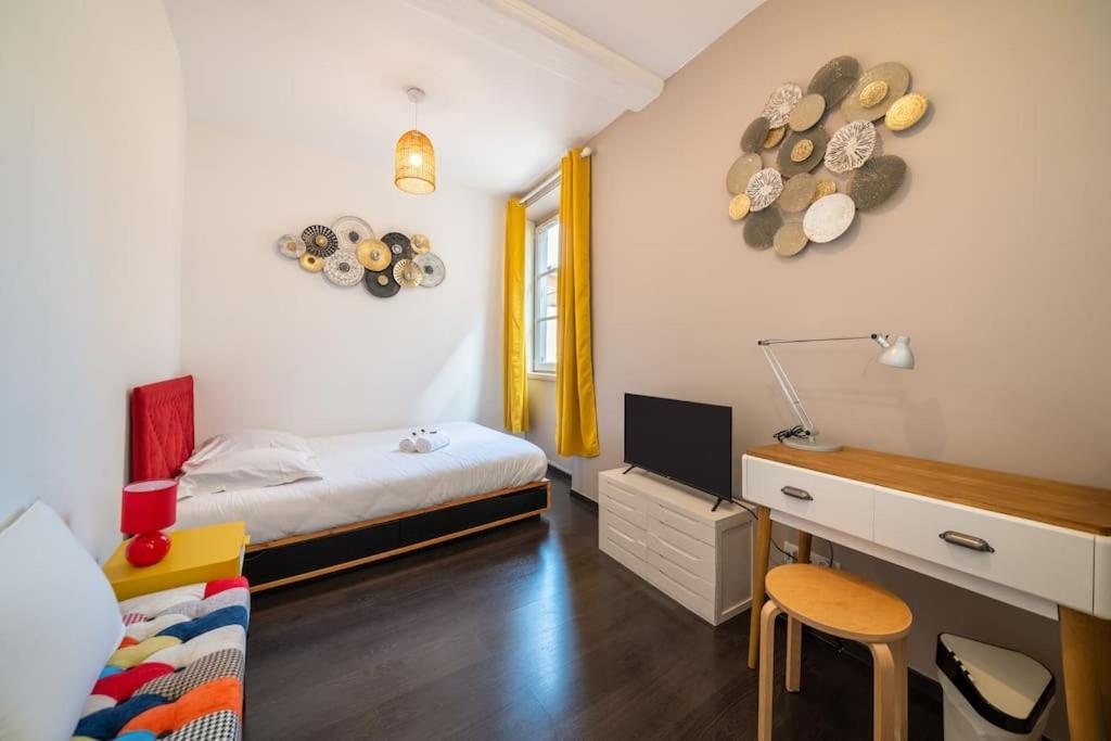 Charmant Studio Hyper-Centre Lyon Bagian luar foto